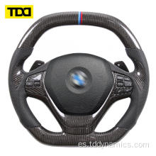 Volante de dirección de fibra de carbono para BMW F30